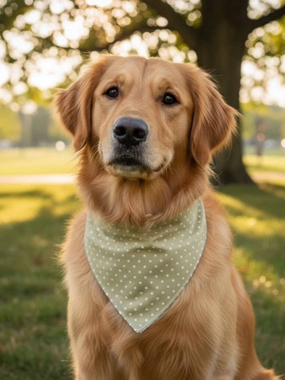 Handmade Reversible Tie-On Dog Bandana